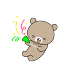 のんびりクマのくーちゃん（個別スタンプ：6）