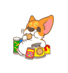 Corgi Pon Pon（個別スタンプ：27）