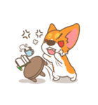 Corgi Pon Pon（個別スタンプ：37）