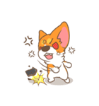 Corgi Pon Pon（個別スタンプ：38）