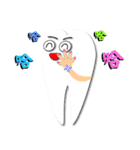 Teeth life diary（個別スタンプ：14）