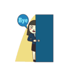 Working Women - Office Girl（個別スタンプ：4）