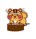 リスのクリスくん（個別スタンプ：35）