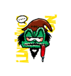 Green Stupid（個別スタンプ：26）