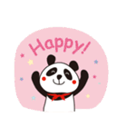 "ふりふり" Panda（個別スタンプ：3）