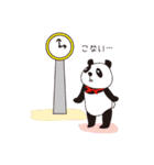 "ふりふり" Panda（個別スタンプ：25）