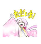 神の子スタンプ(GirlSticker)（個別スタンプ：36）