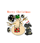 クリスマススタンプ（ペットばっかり）（個別スタンプ：34）