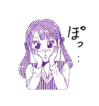 Girls character sticker（個別スタンプ：2）