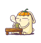 Pumpkin crazy rabbit（個別スタンプ：24）