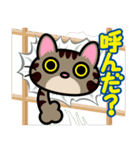 キジトラにゃん仔猫（個別スタンプ：1）