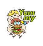 Sexy ＆ Wild Hamburger（個別スタンプ：1）