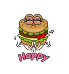 Sexy ＆ Wild Hamburger（個別スタンプ：3）