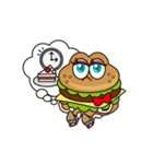 Sexy ＆ Wild Hamburger（個別スタンプ：4）