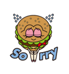 Sexy ＆ Wild Hamburger（個別スタンプ：6）