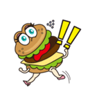 Sexy ＆ Wild Hamburger（個別スタンプ：13）