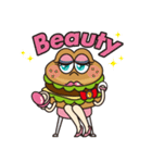 Sexy ＆ Wild Hamburger（個別スタンプ：18）