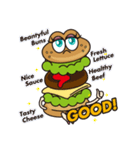 Sexy ＆ Wild Hamburger（個別スタンプ：21）