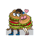 Sexy ＆ Wild Hamburger（個別スタンプ：22）