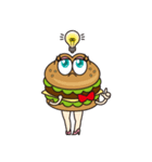 Sexy ＆ Wild Hamburger（個別スタンプ：37）