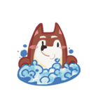 liga husky（個別スタンプ：33）