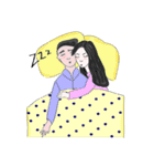 LEA ＆ RYUU (Couple Love Stickers)（個別スタンプ：28）