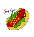 hot dog sausage mouth brother（個別スタンプ：9）