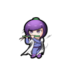 Purple and Grey Head (ChineseSwordman)（個別スタンプ：2）