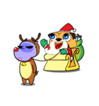 Puggy＆Tina : Let's celebrate.（個別スタンプ：4）