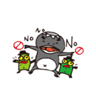 BLACK kappa（個別スタンプ：26）