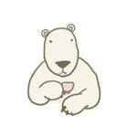 lazy lazy bear（個別スタンプ：7）