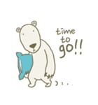 lazy lazy bear（個別スタンプ：31）