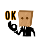 paper bag mask 006（個別スタンプ：15）