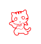 Red Cat（個別スタンプ：14）