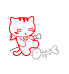 Red Cat（個別スタンプ：18）