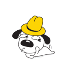 Yellow Hat Dog（個別スタンプ：37）