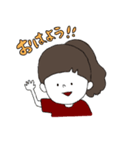 関西女子（個別スタンプ：1）