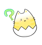 EggshellCat（個別スタンプ：6）