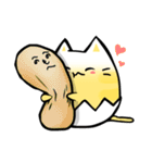 EggshellCat（個別スタンプ：30）