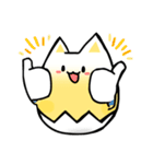 EggshellCat（個別スタンプ：38）