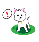 Polki happy dog（個別スタンプ：11）