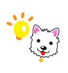 Polki happy dog（個別スタンプ：22）