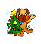 パグ（クリスマス）（個別スタンプ：39）