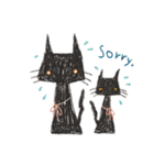 black black CATS（個別スタンプ：6）