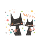 black black CATS（個別スタンプ：33）