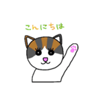 三毛猫のミーちゃん（敬語・丁寧語）（個別スタンプ：8）