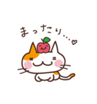 りんご☆ねこ（個別スタンプ：29）