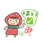 ichigo-chan and friend（個別スタンプ：4）