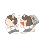 Nu meaw ＆ Noom tai（個別スタンプ：35）