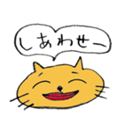 猫顔（個別スタンプ：11）